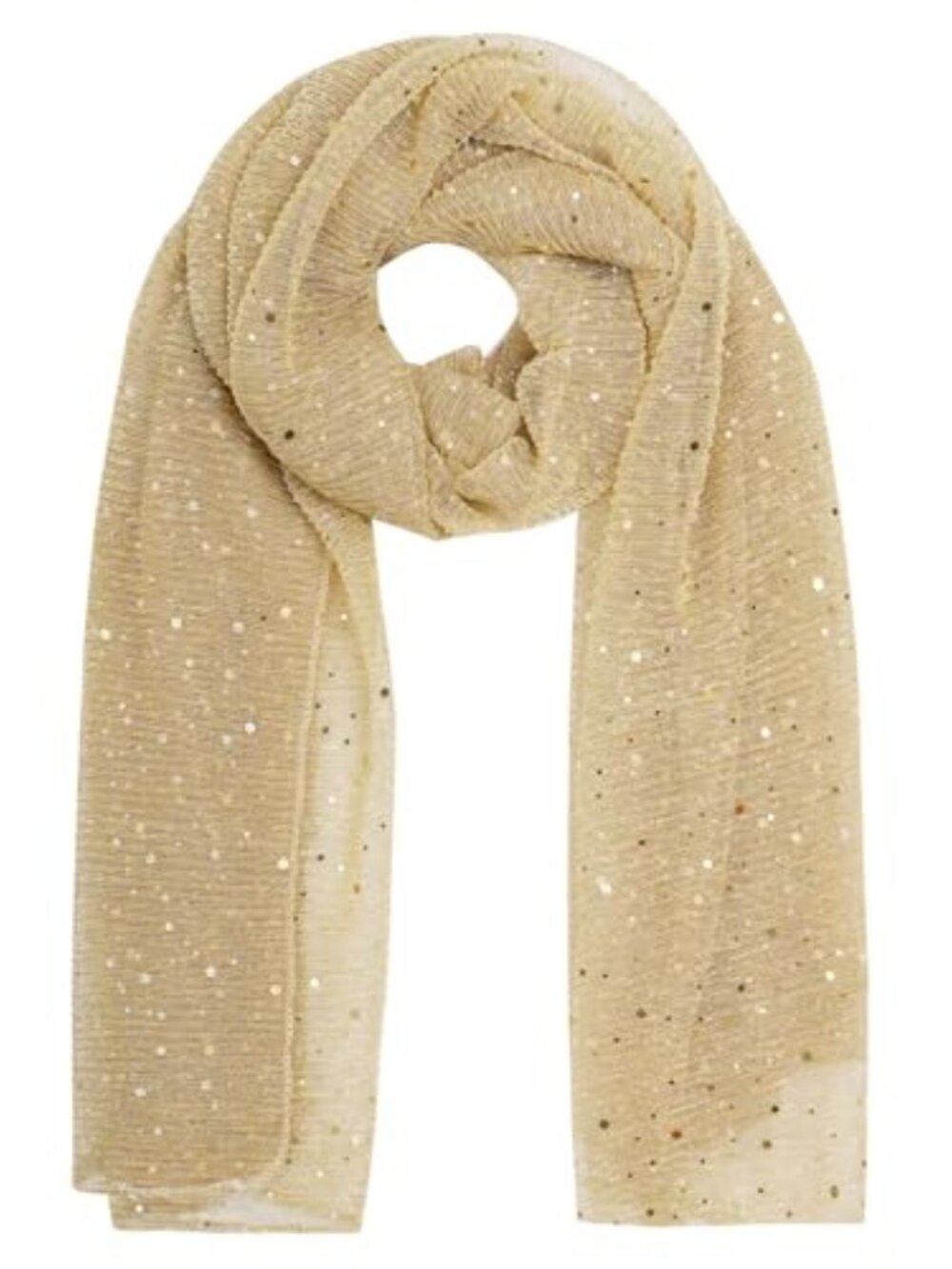 Women Sequin Bandana Summer Mesh Scarf Glitters Sheer‎ Beach Shawl Wrap